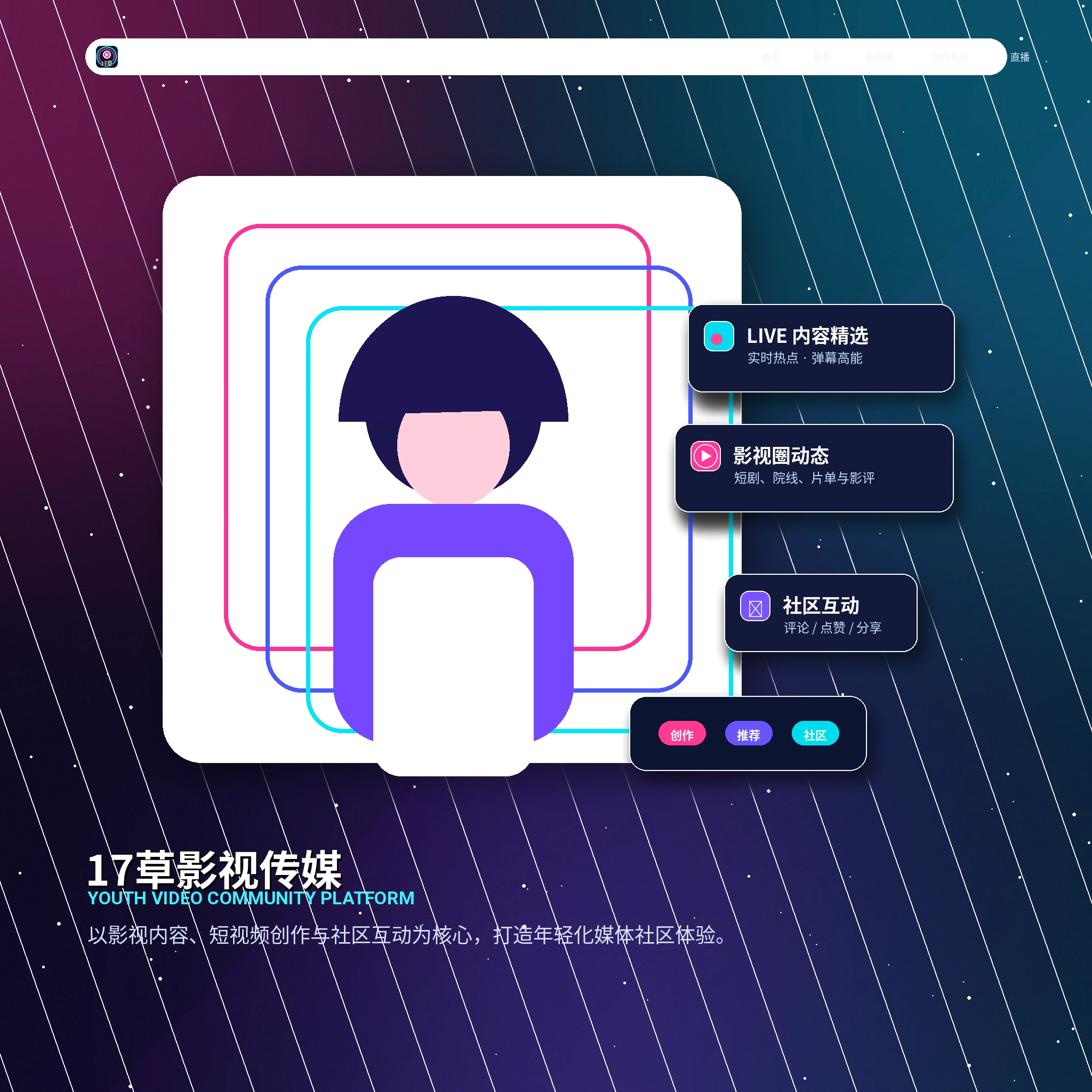 17c创作者影像内容示例